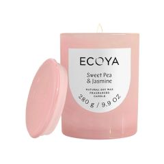 Ecoya Sweet Pea and Jasmine Metro Candle 280g