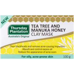 Tea Tree Manuka Honey Clay Mask 100g