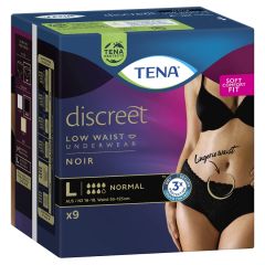 Tena Pants Discreet Women Black Large 9 Pack