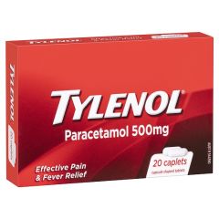 Tylenol 500mg 20 Caplets
