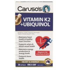 Caruso's Vitamin K2 + Ubiquinol