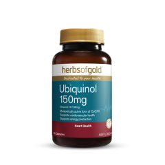 Herbs of Gold Ubiquinol 150mg 30 caps