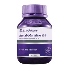 Henry Bloooms Acetyl L-carnitine 500mg 60 Capsules