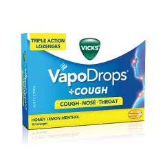 Vicks Vapo Drops + Cough 16 Lozenges