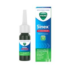 Vicks Sinex 12hr Relief Aloe Vera 15ml