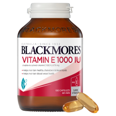 Blackmores Natural Vitamin E 1000iu 100 Capsules