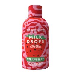 Vital Zing Milk Drops Natural Flavouring - Strawberry 40ml