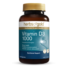 Herbs of Gold Vitamin D3 1000 240 caps