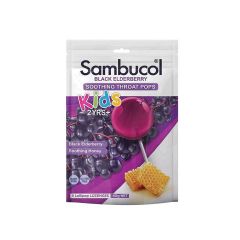 Sambucol Kids Soothing Throat Pops 8 Pack