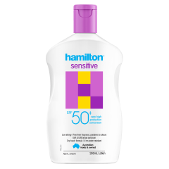 Hamilton Sensitive Lotion Spf50+ 265ml