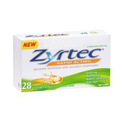 Zyrtec 28 Liquid Capsules