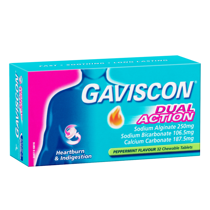 Gaviscon Dual Action | 32 Tablets