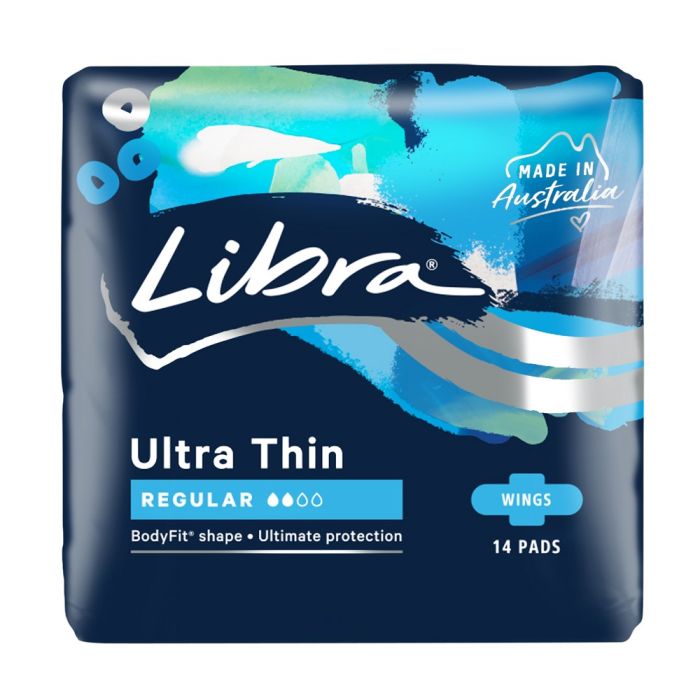 Libra Pad Ultra Thin Wing Regular 14 Pads