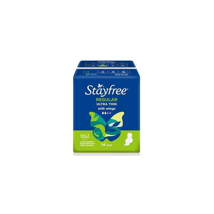 Stayfree Ultra Thin Regular with Wings 14 Pads