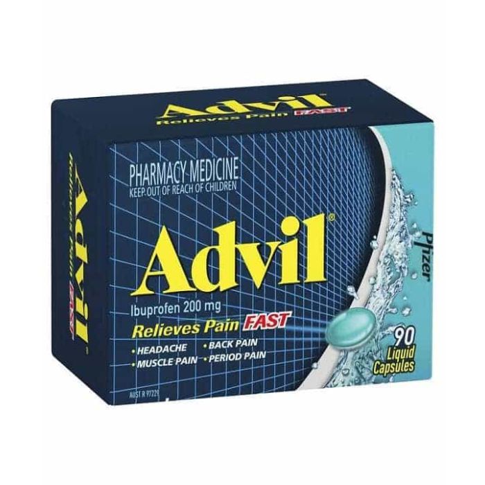 Advil Liquid Capsules | 90 Pack