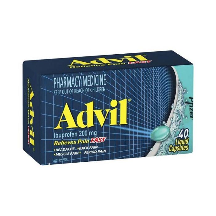 Advil Capsules Liquid | 40 Pack