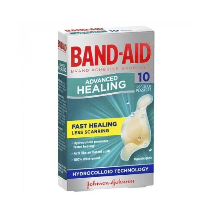 Bandaid Advance Heal Regular 10 Pack
