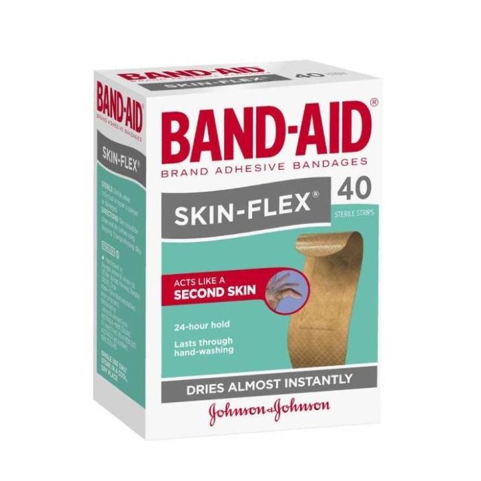 Bandaid Skinflex Strips Regular 40 Pack