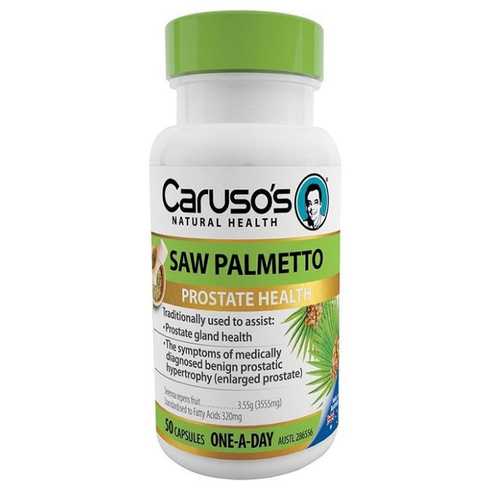 Caruso’s Herb Saw Palmetto 50 Capsules