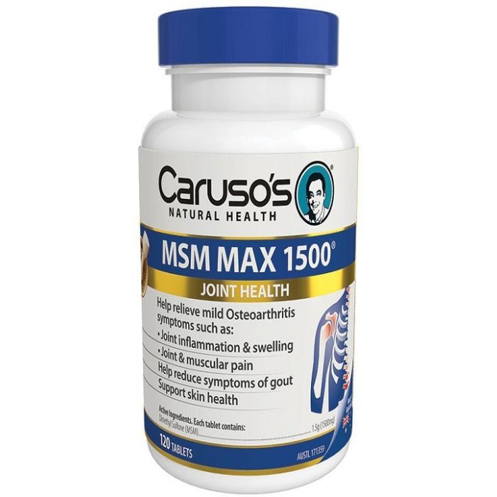 Caruso’s Msm Max 1500 120 Tabs