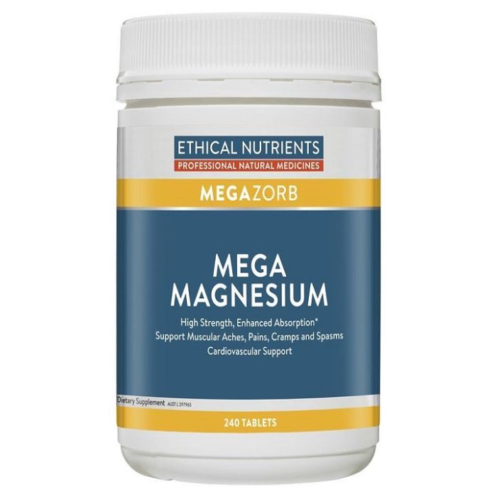 Ethical Nutrients Mega Magnesium 240 Tablets Chemistworks Pharmacy