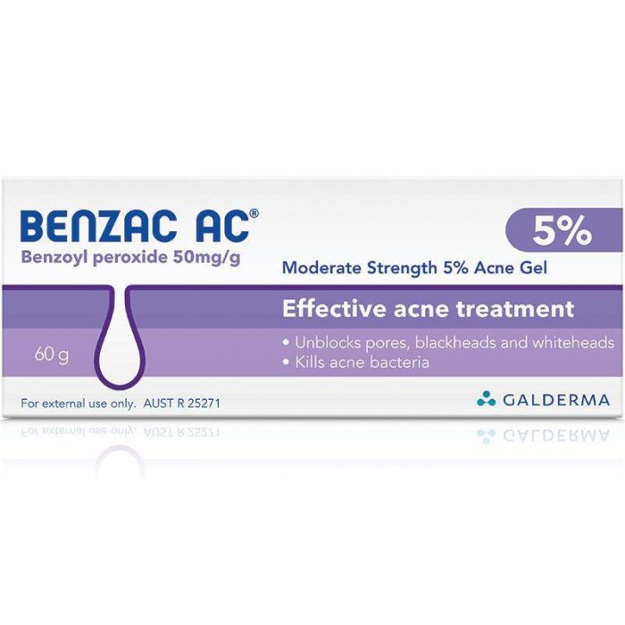 Benzac Ac 5% 60g