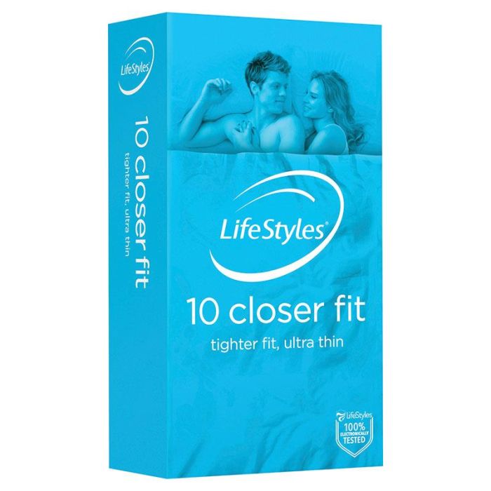 Ansell Lifestyles Condom Closer Fit 10 Pack