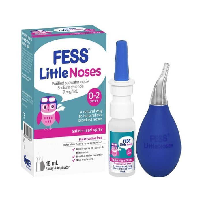 Fess Little Noses Nasal Spray 15ml+ Aspirator Chemistworks Pharmacy