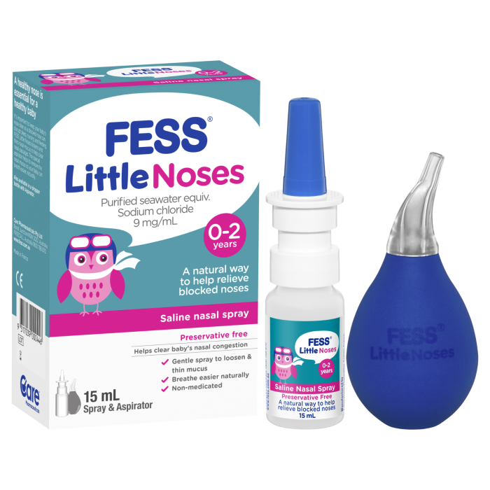 Nasal spray shop to loosen mucus