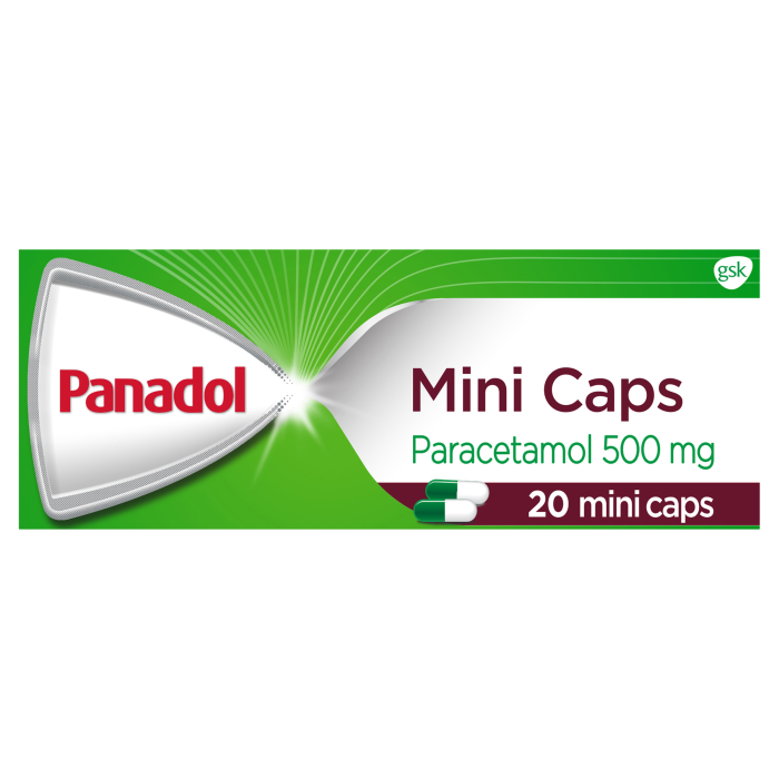 Panadol Mini Caps | 20 Pack