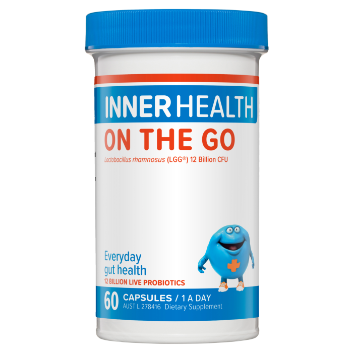 Inner Health On the Go Probiotic 60 Capsules