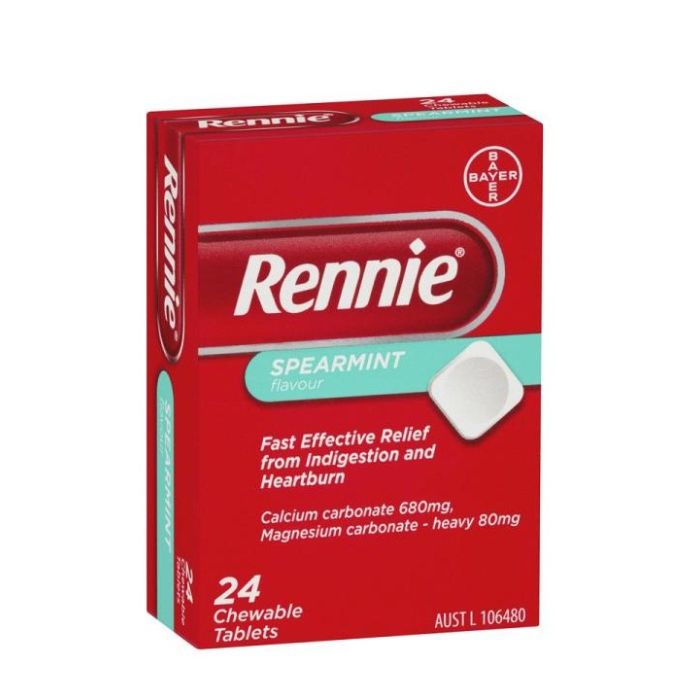 Rennie Tablets 24 Pack