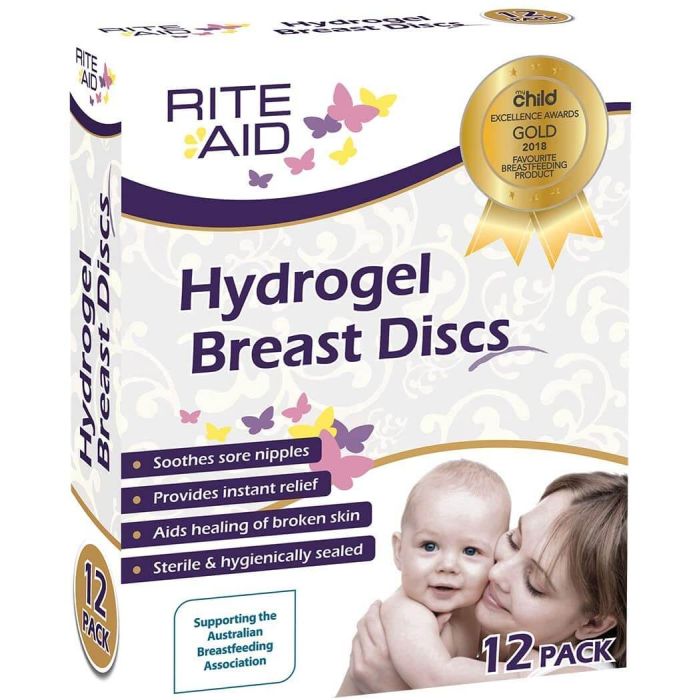 Rapid Relief Cooling Hydrogel Pads for Breastfeeding Sore Nipples