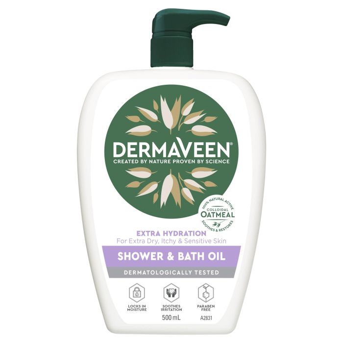 Dermaveen Extra Gentle Shower & Bath Oil 500ml