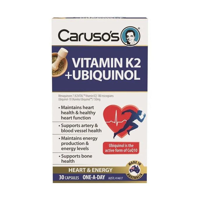 Caruso's Vitamin K2 + Ubiquinol Chemistworks Pharmacy