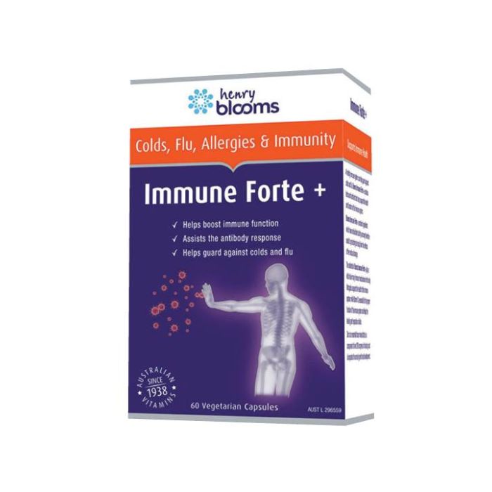 Henry Blooms Immune Forte 60 Cap