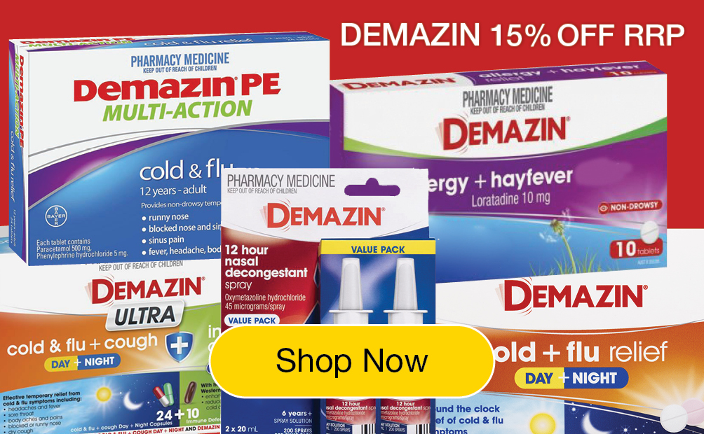 demazin 15% off