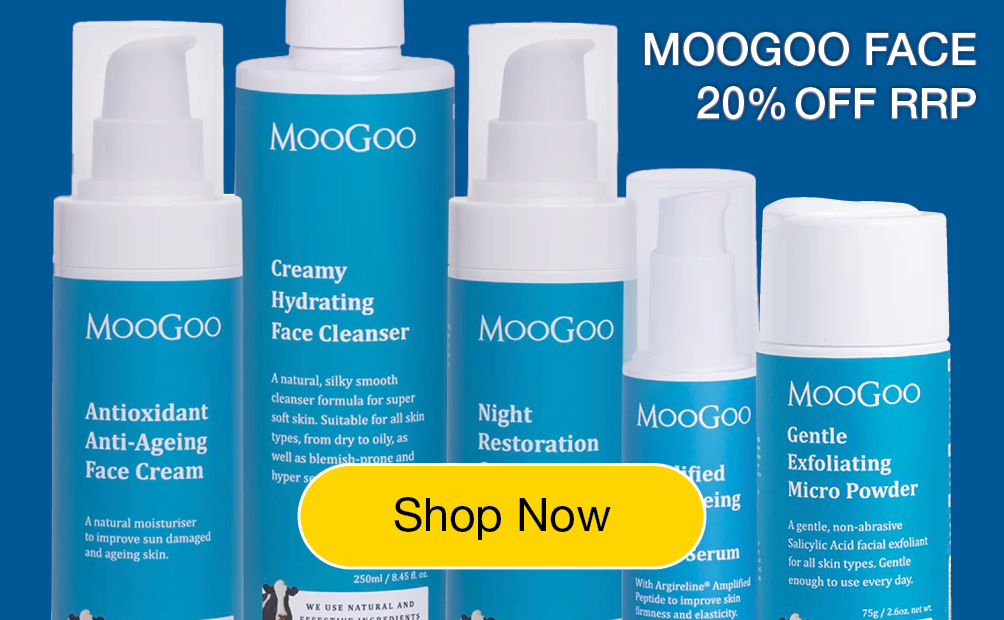 Moogoo face 20% off