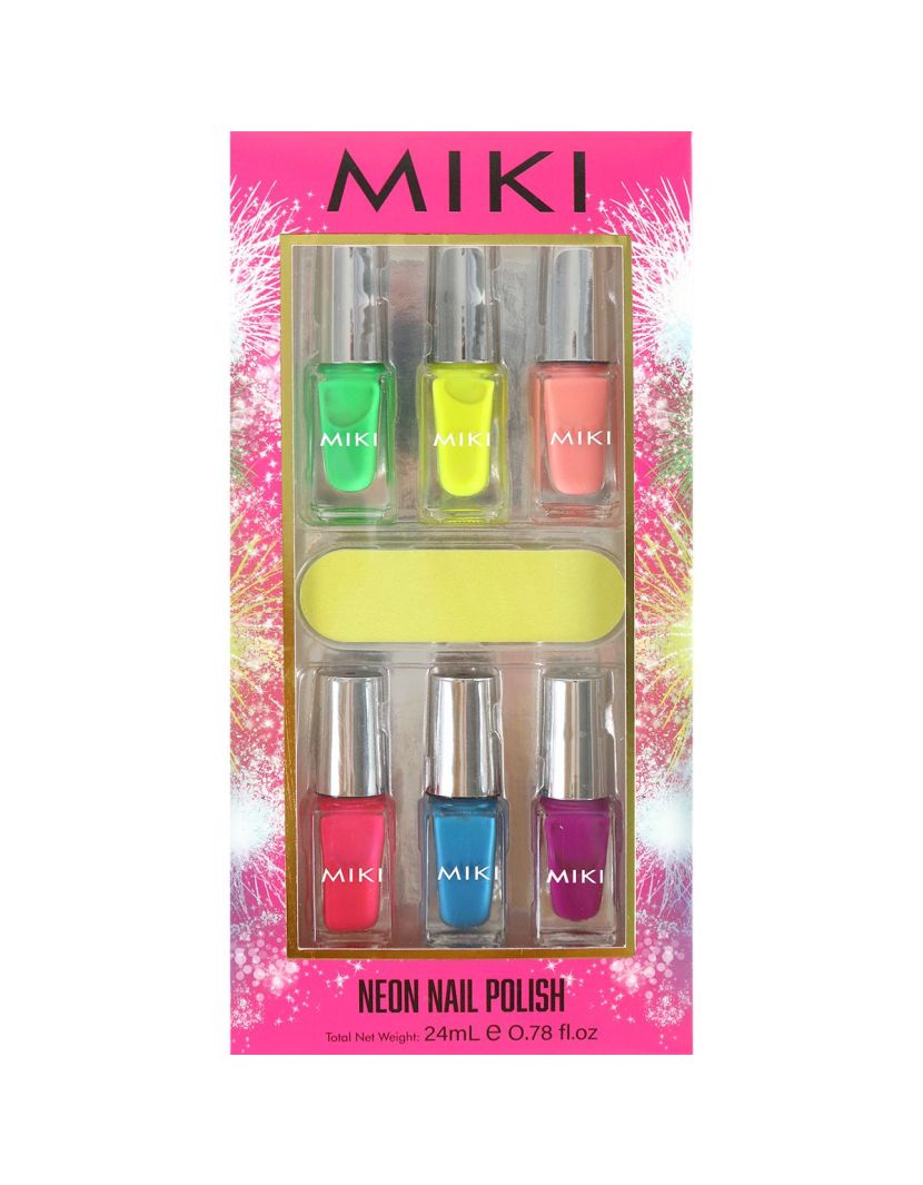Miki Neon Nail Polish Set 24ml | Chemistworks Pharmacy